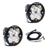 Squadron-R 2.0 Sport Black LED Auxiliary Light Pod Pair Driving/Combo Clear Yes 58-7803-2