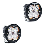 Squadron-R 2.0 Sport Black LED Auxiliary Light Pod Pair Driving/Combo Clear No 58-7803-2NH