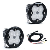 Squadron-R 2.0 Sport Black LED Auxiliary Light Pod Pair Work/Scene Clear Yes 58-7806-2