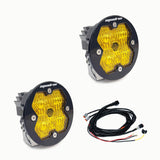 Squadron-R 2.0 Sport Black LED Auxiliary Light Pod Pair Wide Cornering Baja Amber Yes 58-7815-2