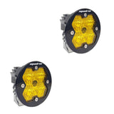 Squadron-R 2.0 Sport Black LED Auxiliary Light Pod Pair Wide Cornering Baja Amber No 58-7815-2NH