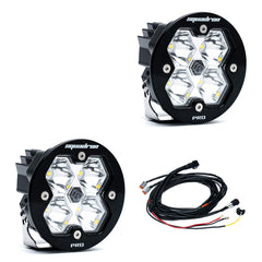 Squadron-R 2.0 Pro Black LED Auxiliary Light Pod Pair Spot Clear Yes Toggle On/Off 59-7801-2