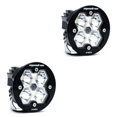 Squadron-R 2.0 Pro Black LED Auxiliary Light Pod Pair Spot Clear No 59-7801-2NH