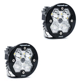 Squadron-R 2.0 Pro Black LED Auxiliary Light Pod Pair Driving/Combo Clear No 59-7803-2NH