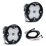 Squadron-R 2.0 Pro Black LED Auxiliary Light Pod Pair Work/Scene Clear Yes Toggle On/Off 59-7806-2