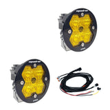 Squadron-R 2.0 Pro Black LED Auxiliary Light Pod Pair Wide Cornering Baja Amber Yes Toggle On/Off 59-7815-2