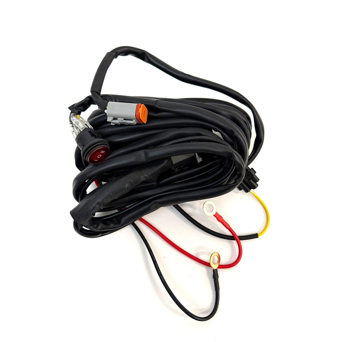 Squadron 2.0 4-pin Deutsch On/Off 1-Light (150W max) with Backlight Harness 60-0058