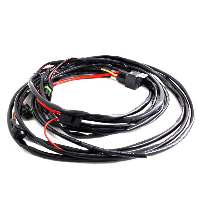 Squadron/S2/S1 On/Off 2-Light Max (150 Watts) Wiring Harness 640117