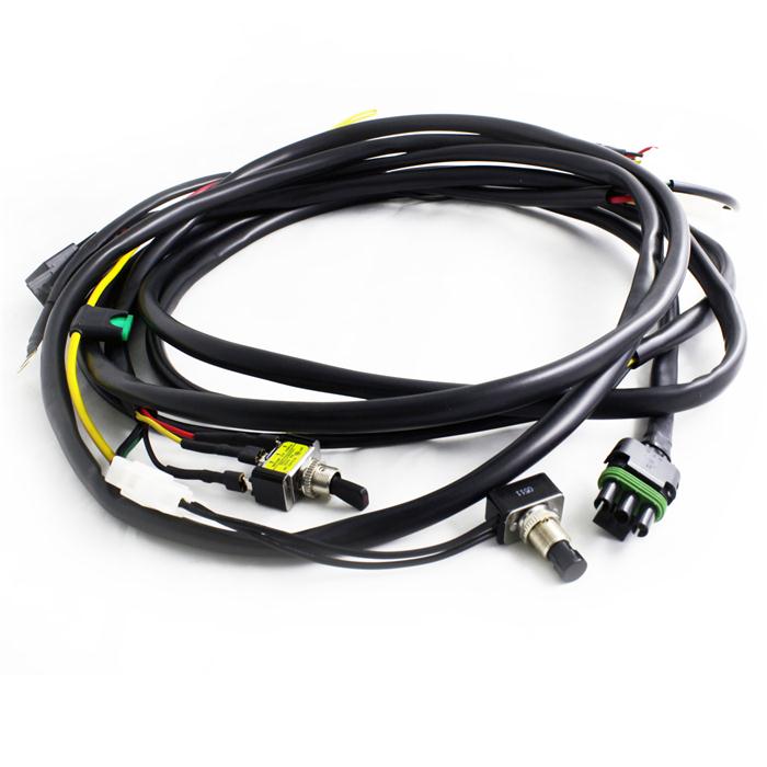 OnX6/XL Hi-Power w/Mode Switch 2-Light Max (355 Watts) Wiring Harness 640119