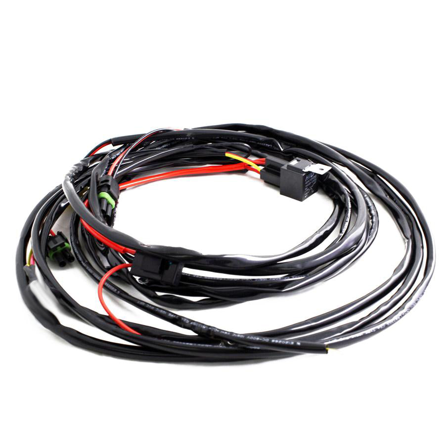 Squadron/S2/S1 2-Pin Hi-Beam 2-Light Max (150 Watts) Wiring Harness 640164