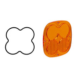 Squadron Light Pod Lens Kit Driving/Combo Factory Amber 668418