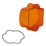 LP6 Light Pod Lens Kit Spot Factory Amber 668516