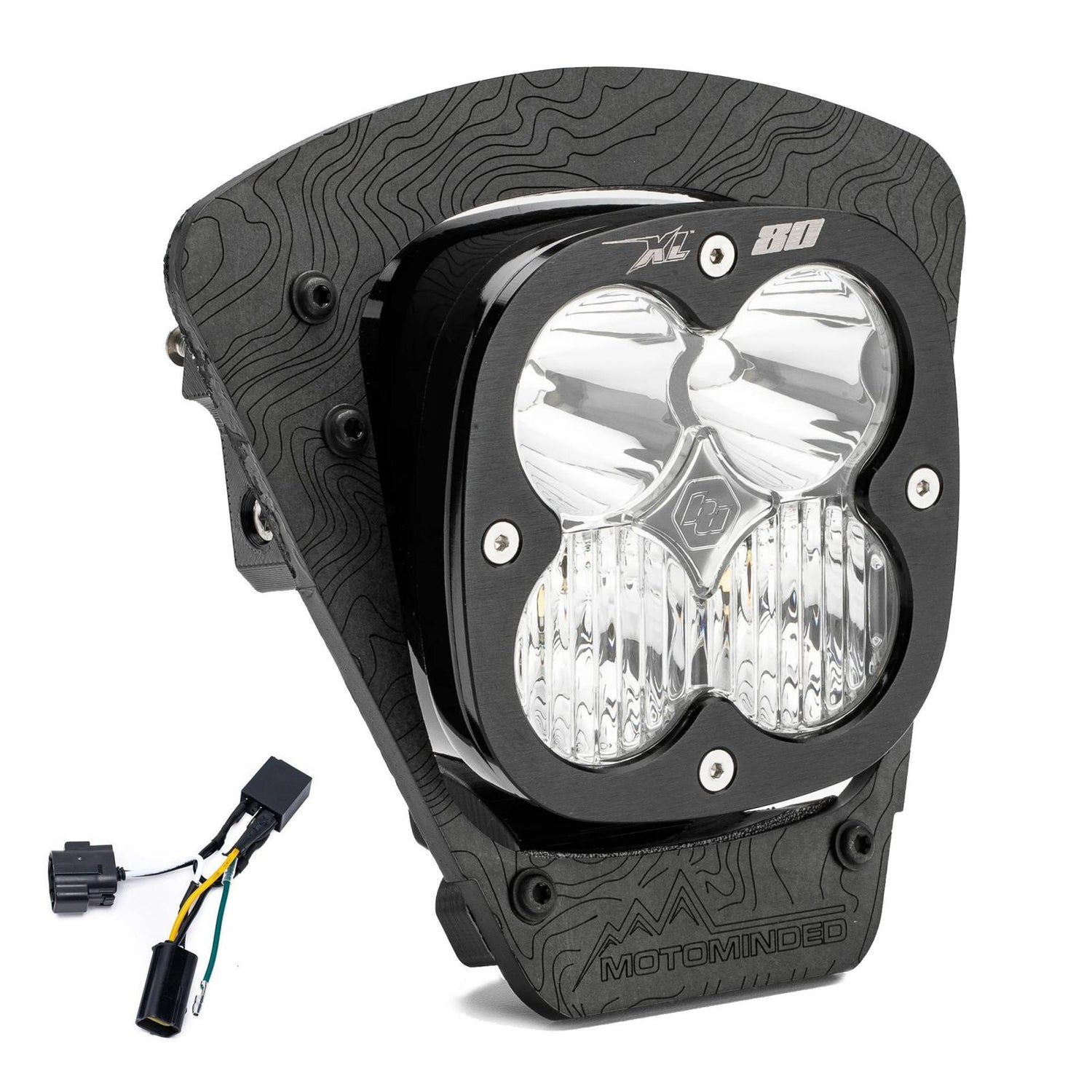 GasGas XL80 (D/C) LED Headlight Kit w/ Hi-Low Harness - 2024-2026 GasGas ES 67-7109