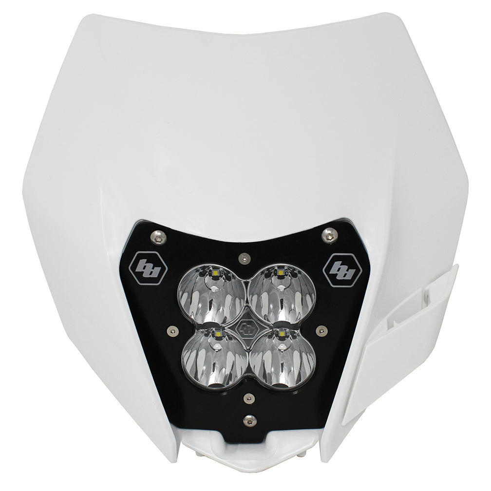 KTM XL80 (D/C) Headlight Kit w/ '14-16 Shell - KTM 2014-16 250 XCF-W/350 EXC-F/450 XC-W/500 EXC; 2013-16 500 XC-W 677091
