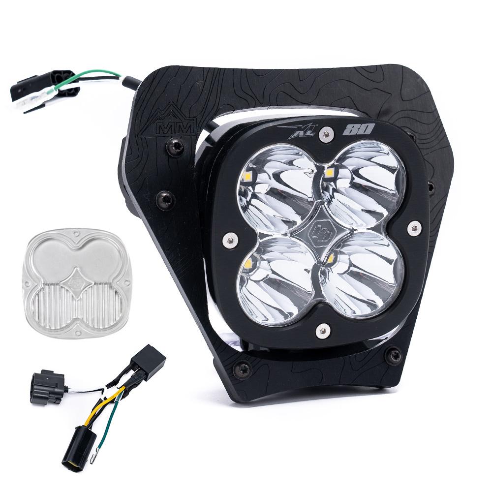 KTM XL80 (D/C) Headlight Kit /w Hi-Low Harness - KTM 2024-2026 350 EXC-F;500 EXC-F; 450 XCF-W; 350 XW-F; 500 XW-F 677101