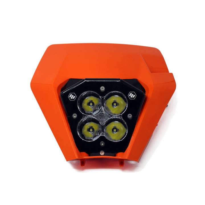 KTM XL80 (D/C) Headlight Kit w/ '17-19 Shell - KTM 2017-19 250 EXC-F; 2019 250 XC-W TPI/300 XC-W TPI; 2017-19 350 EXC-F; 2019 450 EXC-F; 2017-19 500 EXC-F 677198