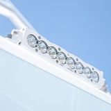 S8 White Straight LED Light Bar 10 Inch 701003WT