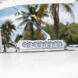 S8 White Straight LED Light Bar 10 Inch 701003WT