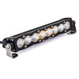 S8 Straight LED Light Bar Driving/Combo Clear 10 Inch 701003