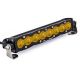 S8 Straight LED Light Bar Wide Cornering Baja Amber 10 Inch 701014
