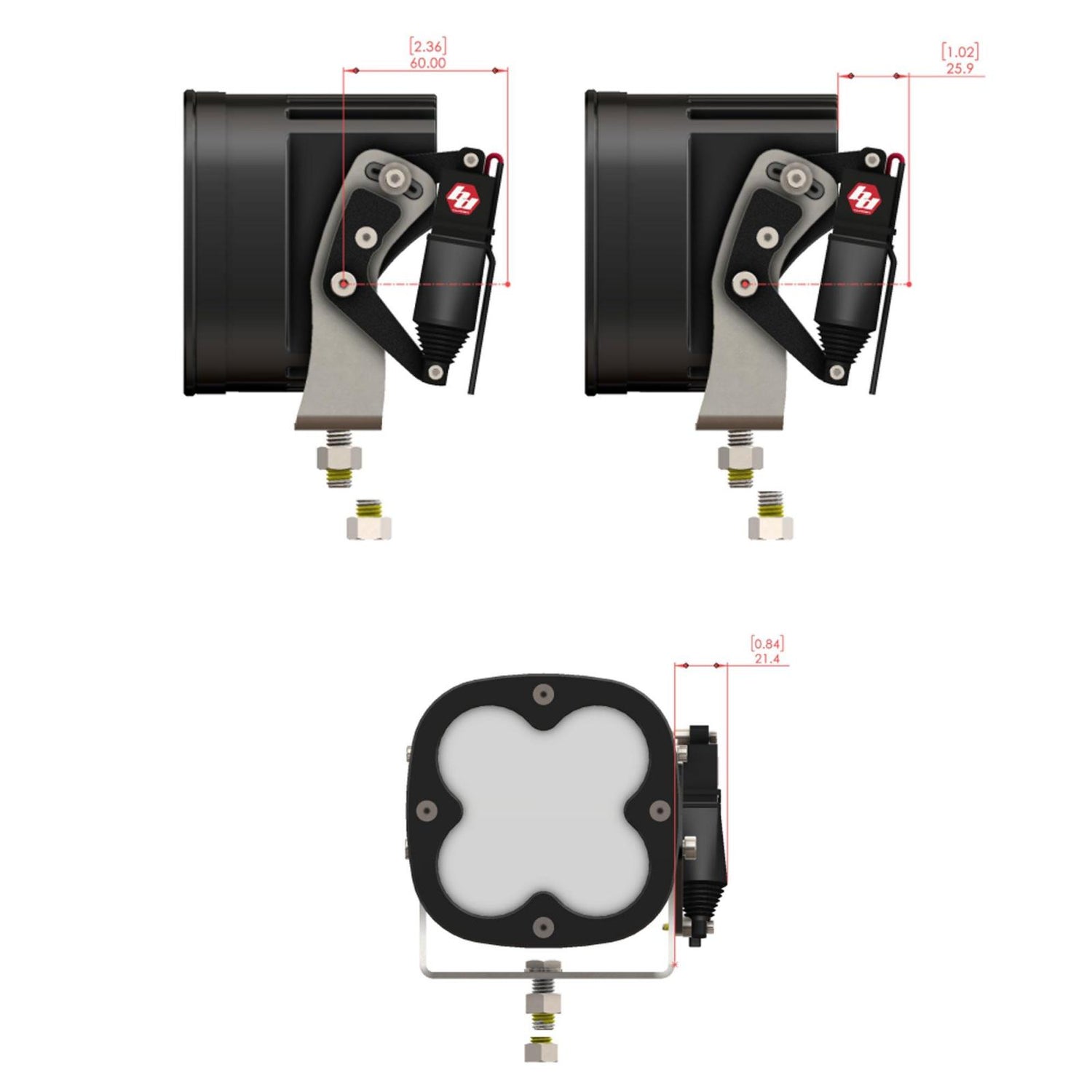 REFLEX™ Light Actuator Kit - XL Standard Housing 80-0007