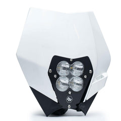 XL40 (A/C) LED Headlight Kit w/ KTM '08-13 Shell - KTM 200-530 XC/XC-W/XC-F/XCF-W ('08-12); 450-530 EXC-R ('08-11) 82-0003-AC