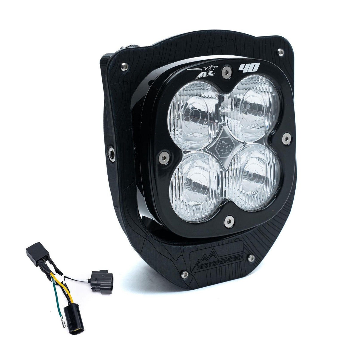 XL40 (D/C) LED Headlight Kit w/ Hi-Low Harness - Husqvarna FE-S ('24-26) 82-1007