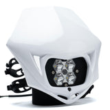 Squadron 2.0 Sport Motorcycle (D/C) LED Headlight Kit w/Shell White 84-7000-WT