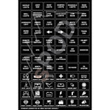 Standard Legends (Horizontal) - HD, Mini6, BantamX, SourceLT - Universal Horizontal 860115-GNJV
