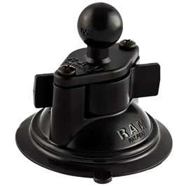 Ram Mount Suction Cup Twist Lock Base 3.3 Inch w/ 1 Inch Ball - Universal 860220-GNJV