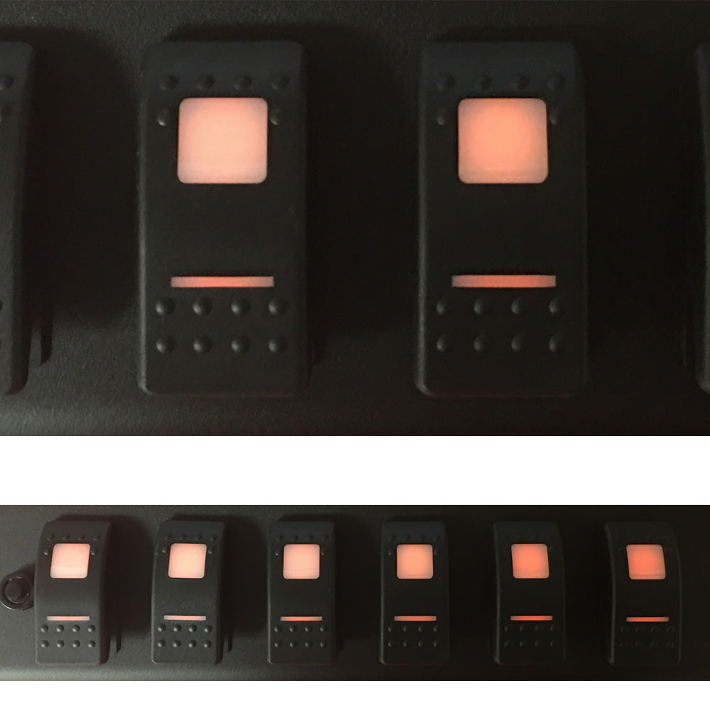 Momentary Switch - Color: Amber sPOD 860300-GNJV