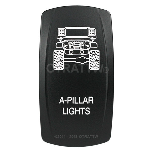 JK A-Pillar Lights (Contura V Rocker) - Universal sPOD 860465-GNJV