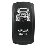 JK A-Pillar Lights (Contura V Rocker) - Universal sPOD 860465-GNJV