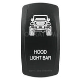 Switch, Rocker JK Hood Light Bar 860480-GNJV