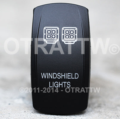 Switch, Rocker LED Windshield Lights 860525-GNJV
