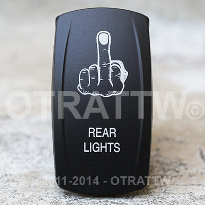 Switch, Rocker Rear Lights using middle finger graphic 860565-GNJV