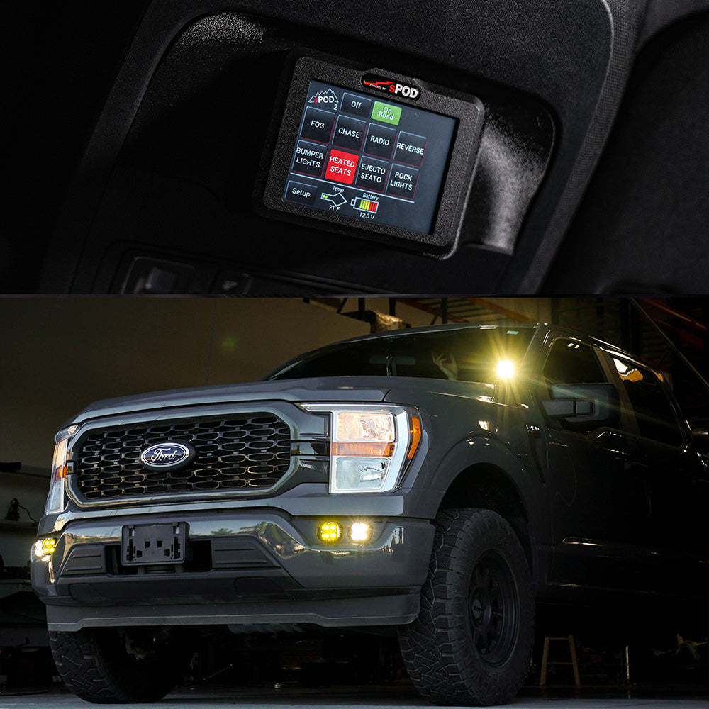 Touchscreen BantamX Vehicle Kit - Ford 2021-On F-150; F-150 Raptor sPOD 870086-GNJV