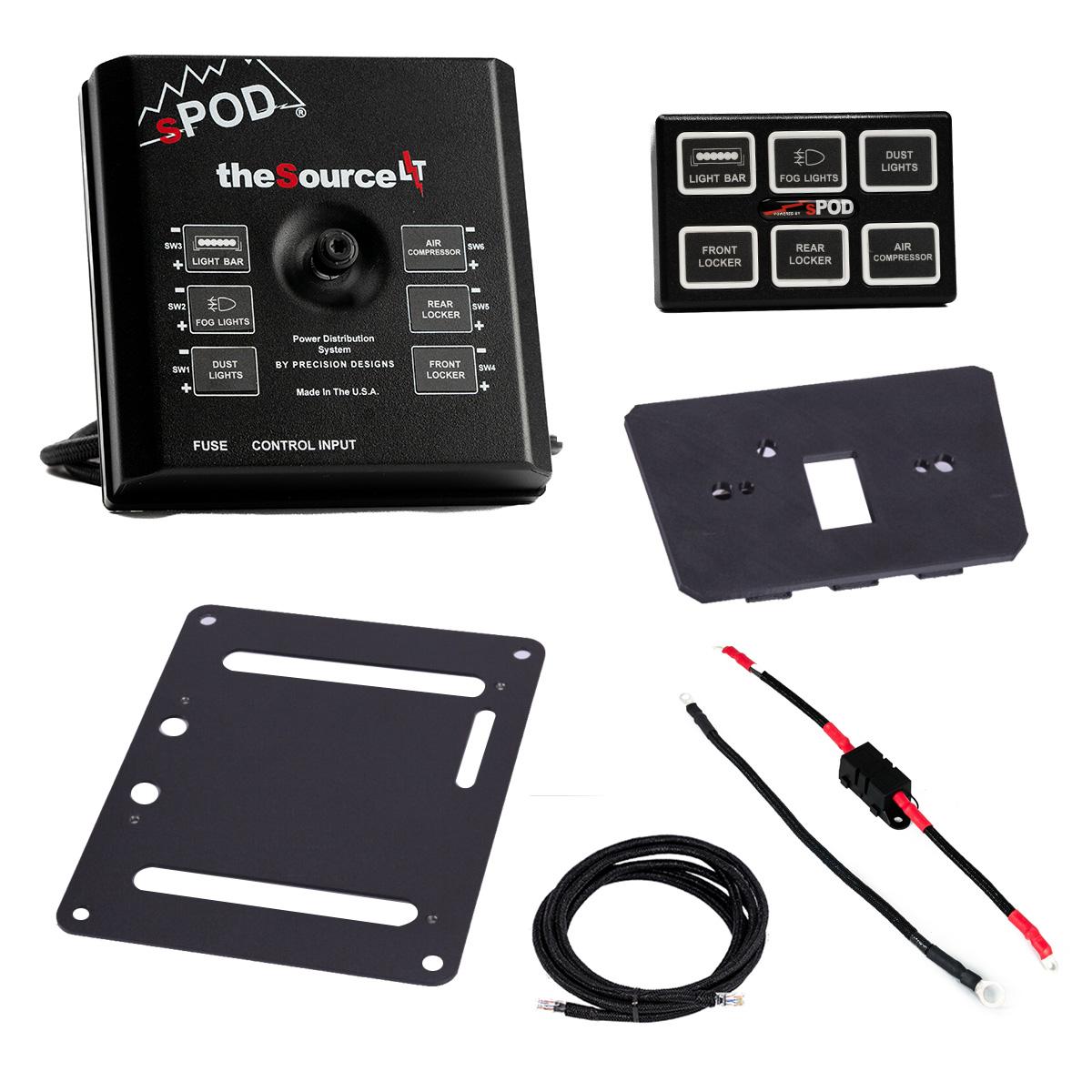 Can-Am Maverick R Mini6 SourceLT Center Console Kit - Can-Am Maverick R 2024-2026 SourceLT Mini6 12" 870139-GNJV