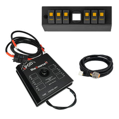 SourceLT w/ Genesis Adapter and Amber LED Switch Panel for JK 2009-2018 873125-GNJV
