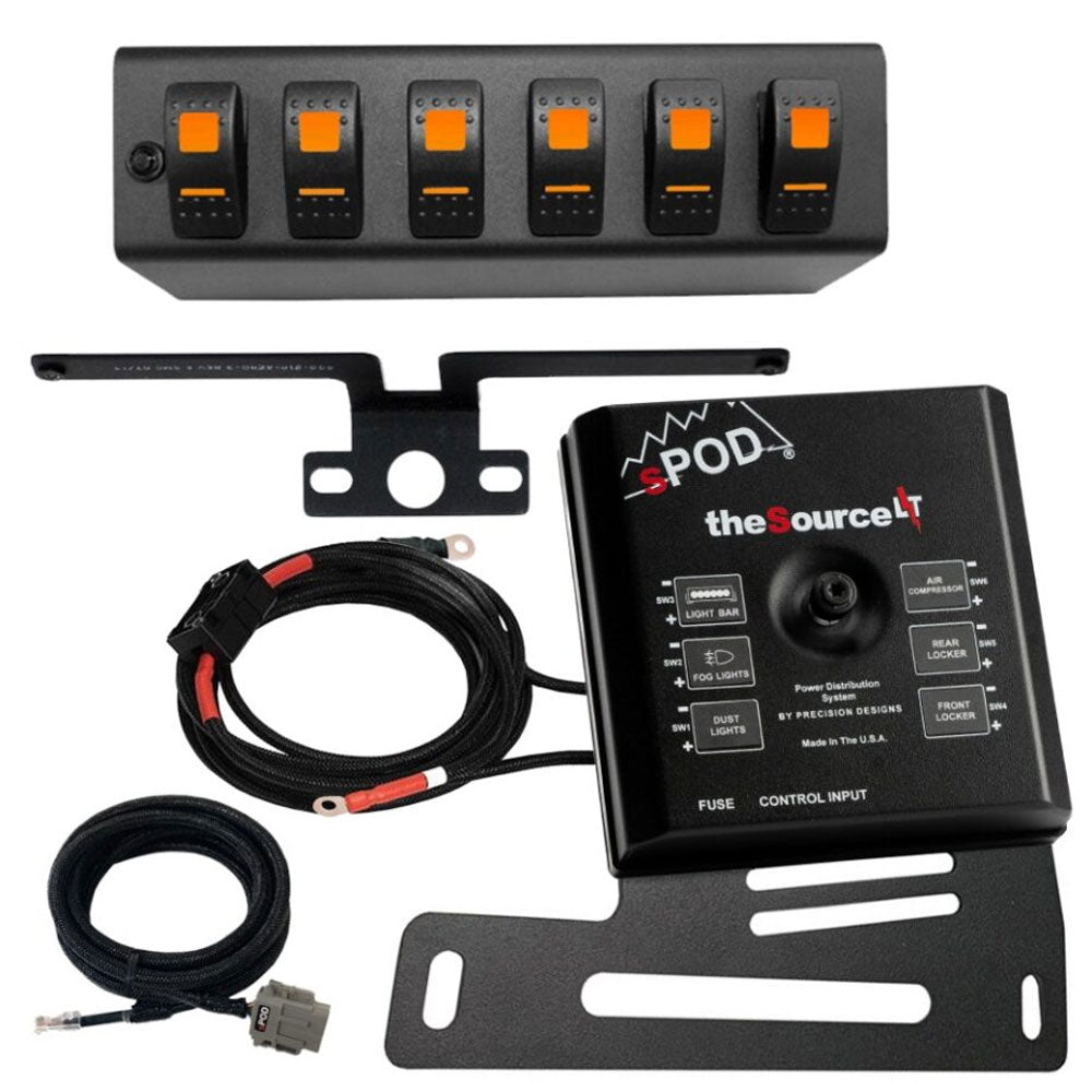 SourceLT w/ Red LED Switch panel for JK 2007-2008 873185-GNJV