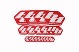 Baja Designs Sticker Pack Small Red 900091