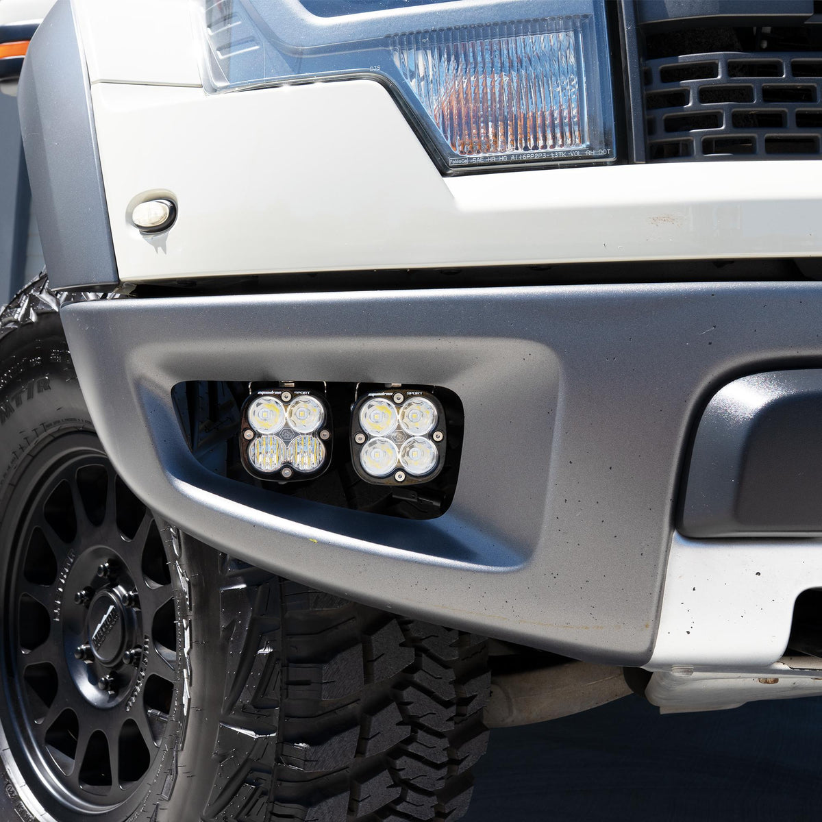 Ford Raptor Squadron Sport “Sportsmen” Dual Fog Pocket Light Kit - Ford 2010-2014 F-150 SVT Raptor 44-7847