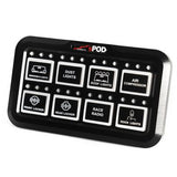 Add-On HD Switch Panel 8-Circuit Systems - Universal 8800HDADD-GNJV