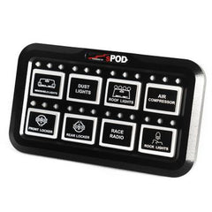 Add-On HD Switch Panel 8-Circuit Systems - Universal 8800HDADD-GNJV