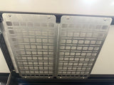 Molle panels on a white background
