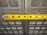Yellow measuring tape on the molle panels