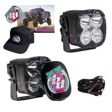 Baja Designs x Shreddy XL Pro Limited Edition LED Light Pod Pair 50-7803-WLK