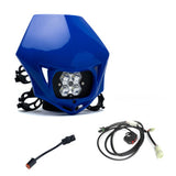 Squadron 2.0 Sport (D/C) Universal Headlight w/Shell / Wiring Harness Package - Honda CRF450R 2009 BD-hon-450r-09-bundle