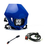 Squadron 2.0 Sport (D/C) Universal Headlight w/Shell / Wiring Harness Package - Honda CRF250R/450R 2013-2016 BD-hon-250r450r-13-16-bundle