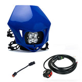 Squadron 2.0 Sport (D/C) Universal Headlight w/Shell / Wiring Harness Package - Suzuki RMZ250 (2010-16)/RMZ450 (2008-2016) bd-suzuki-rmz-light-package
